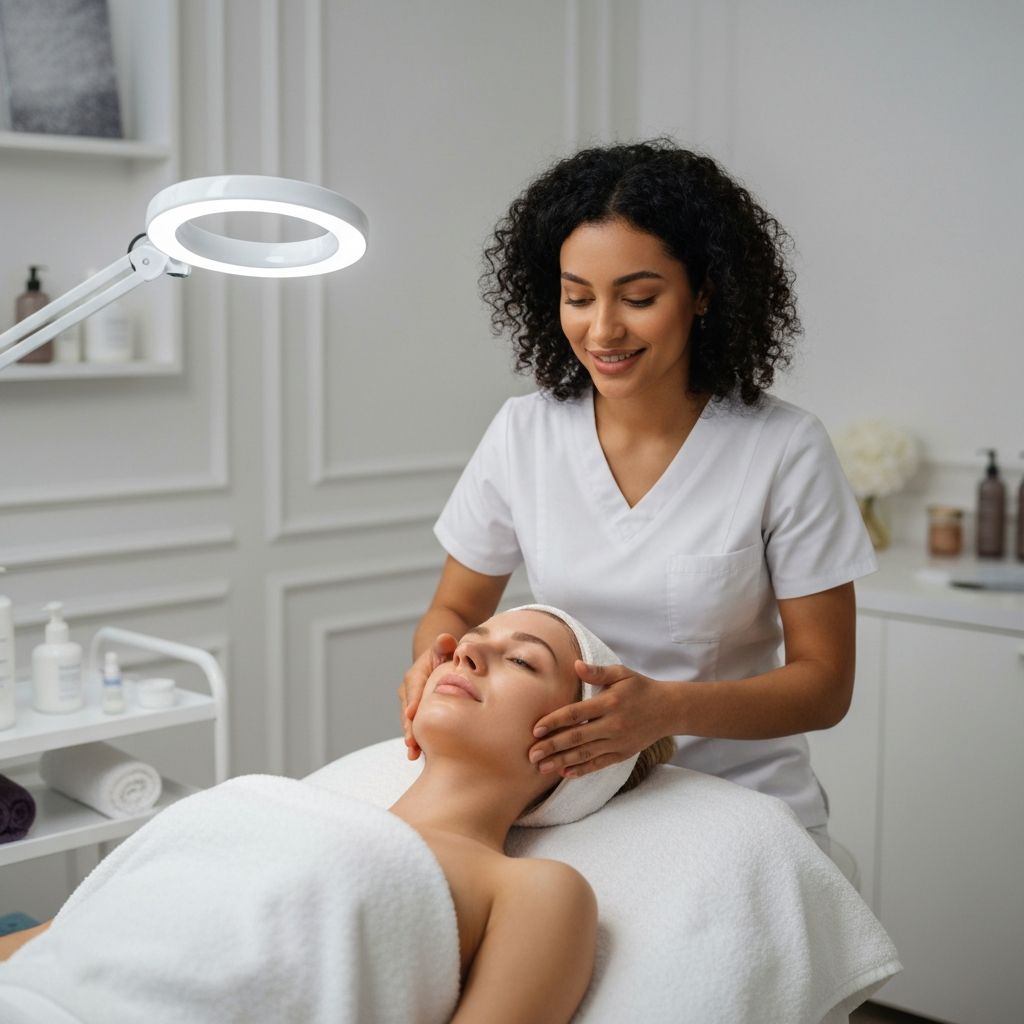 Professional beauty treatment at Lilly Beauty